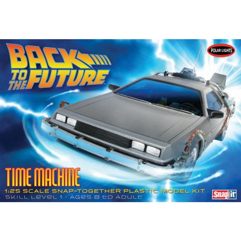 DeLorean máquina do tempo do filme De Volta para o Futuro ...