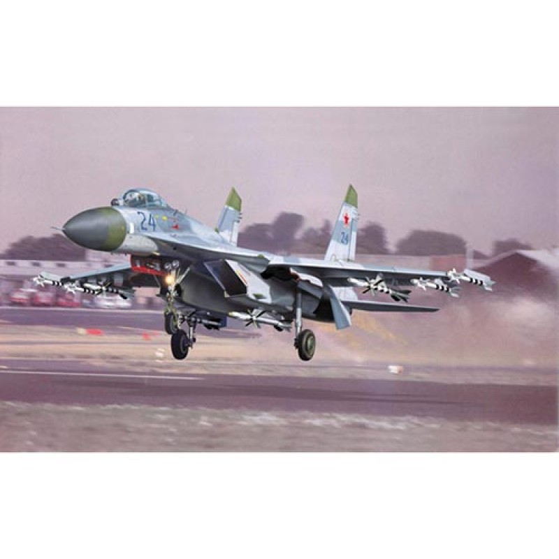 トランペッター　1/32 スホーイ　Sukhoi Su-27 FlankerB Sukhoi Su-27 Flanker B - 1/32