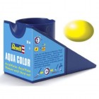 Tinta Revell para plastimodelismo - Aqua Color - Solúvel em água - Amarelo luminoso sedoso - Num. 312