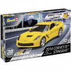 Corvette Stingray 2014 - 1/25 kit de encaixe pintado