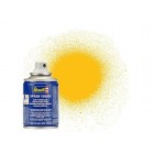 Tinta Revell para plastimodelismo e bolhas de policarbonato - Spray amarelo fosco - 100 ml - REVELL