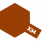 Tinta Tamiya Mini Metallic Brown- X34 - 10ml