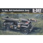 Jeep ambulância - WWII - 1/35 - Italeri 