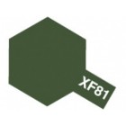 Tinta Acrilica Tamiya Dark Green 2 (RAF) - XF81 - 10ml