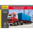 Volvo F12-20 Globetrotter & Container semi trailer - 1/32