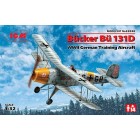 Bücker Bü 131D WWII German Training Aircraft (100% new molds) - 1/32