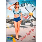 Pin-up series - Kit nº 5 Patty United States Air Force - 1/24