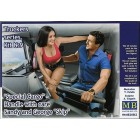Truckers Series Kit n° 9 Special Cargo Handle wit care! Sandy and George - 1/24