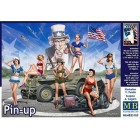 Pin-up WWII U.S. Girls - 1/35