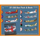 SIAI-Marchetti SF-260 Duo Pack & Book - 1/72