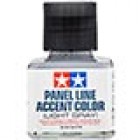 Tinta Tamiya para plastimodelismo - panel line - Delineamento Cinza claro - 40 ml